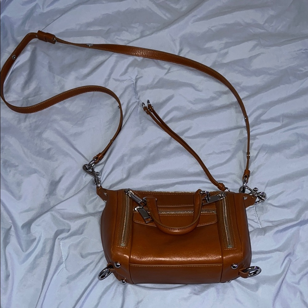 SALE! Elegant Rebecca minkoff  brown Leather Handbag